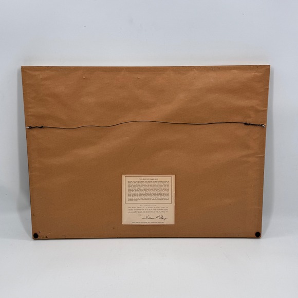 Paul Sawyier Mayme on the Elkhorn Framed Collector Print Kentucky River Scene - Picture 7 of 12